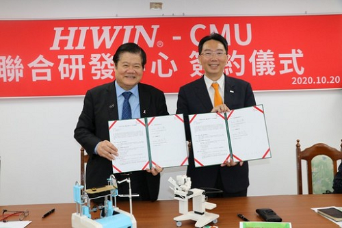 中國醫藥大學與上銀集團『HIWIN-CMU 聯合研發中心』續簽合作協議，研發智慧醫療產品共創人類福祉
